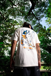 'Jog' Tee - Solevenir & Antibiotic Smile Collab (Ivory)