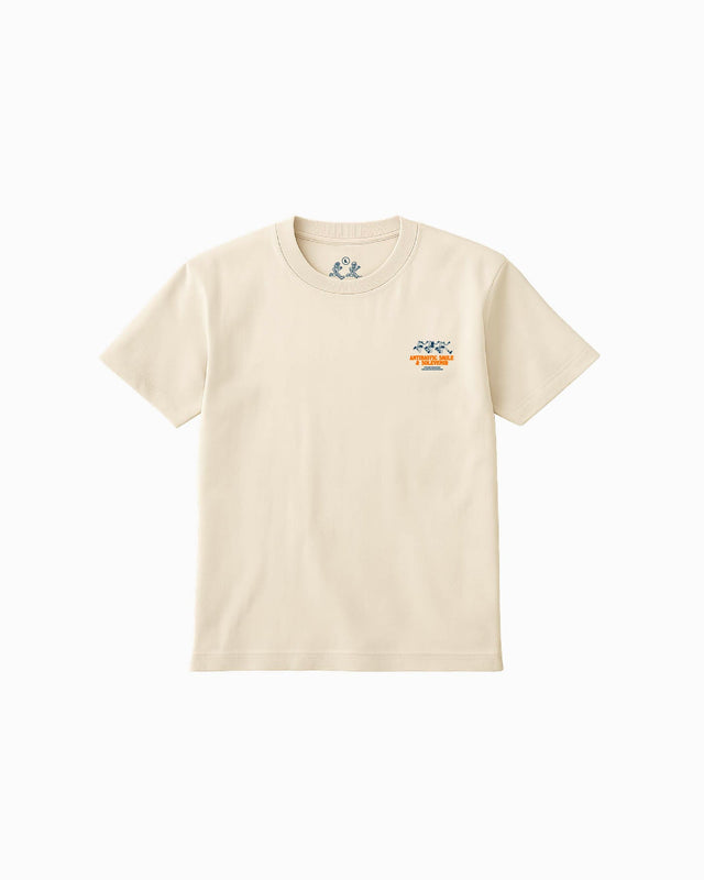 'Jog' Tee - Solevenir & Antibiotic Smile Collab (Ivory)