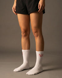 Better Luck Next Time socks (white)